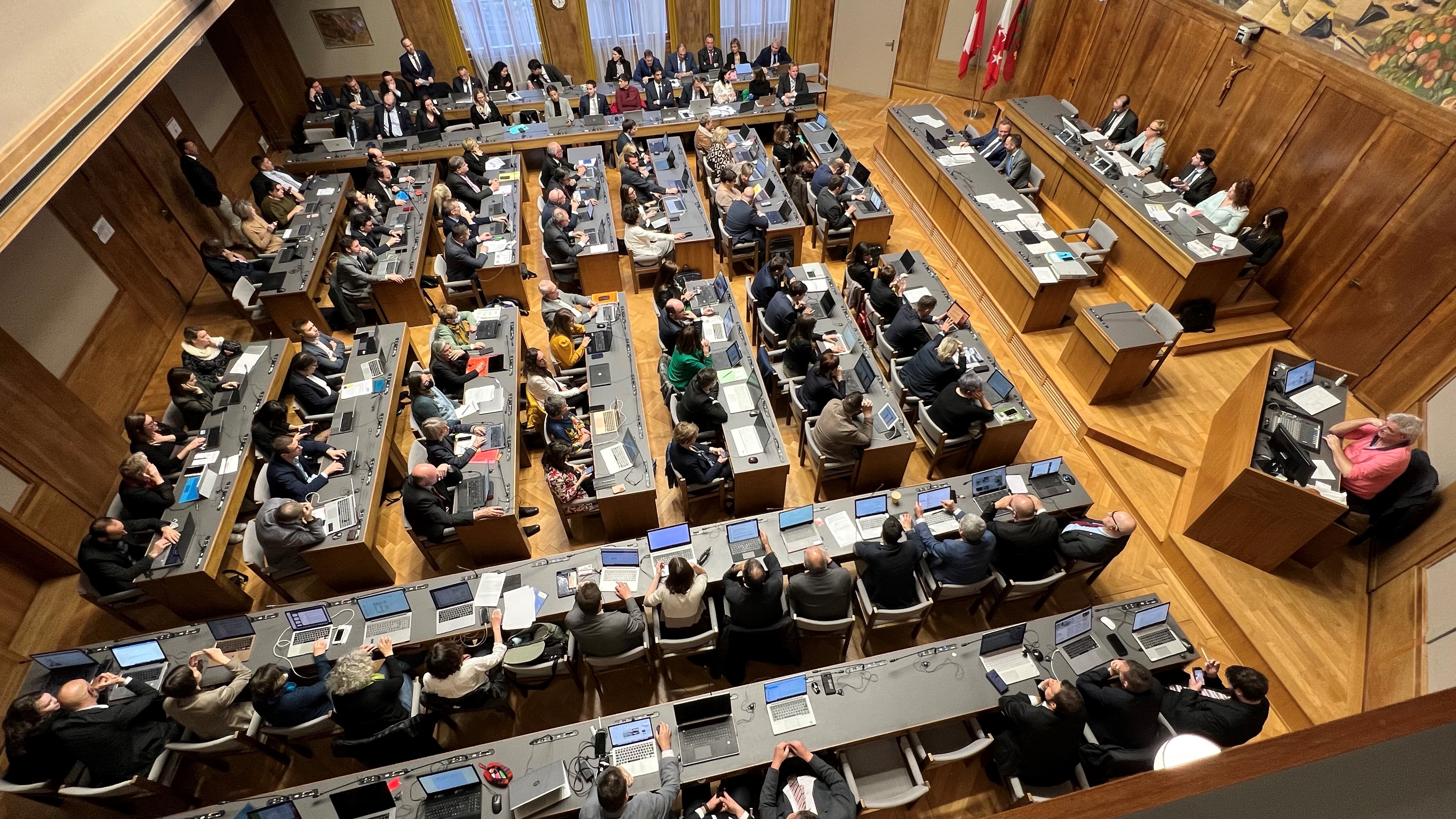 Une journée marathon pour le Grand Conseil valaisan